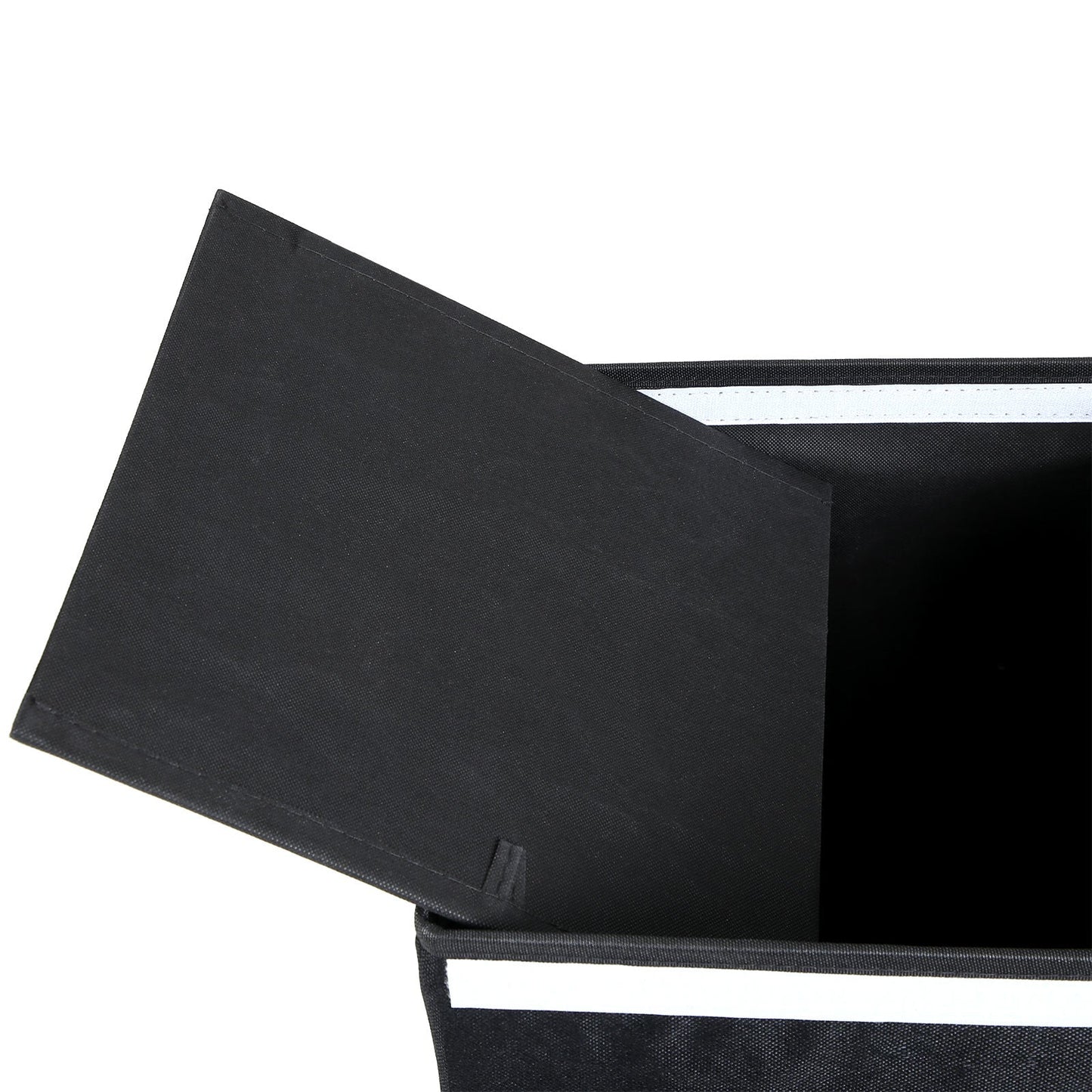 Cesto para roupa suja, 142 L, cesto para roupa suja em imitação de linho, arca para roupa suja, SONGMICS, 6