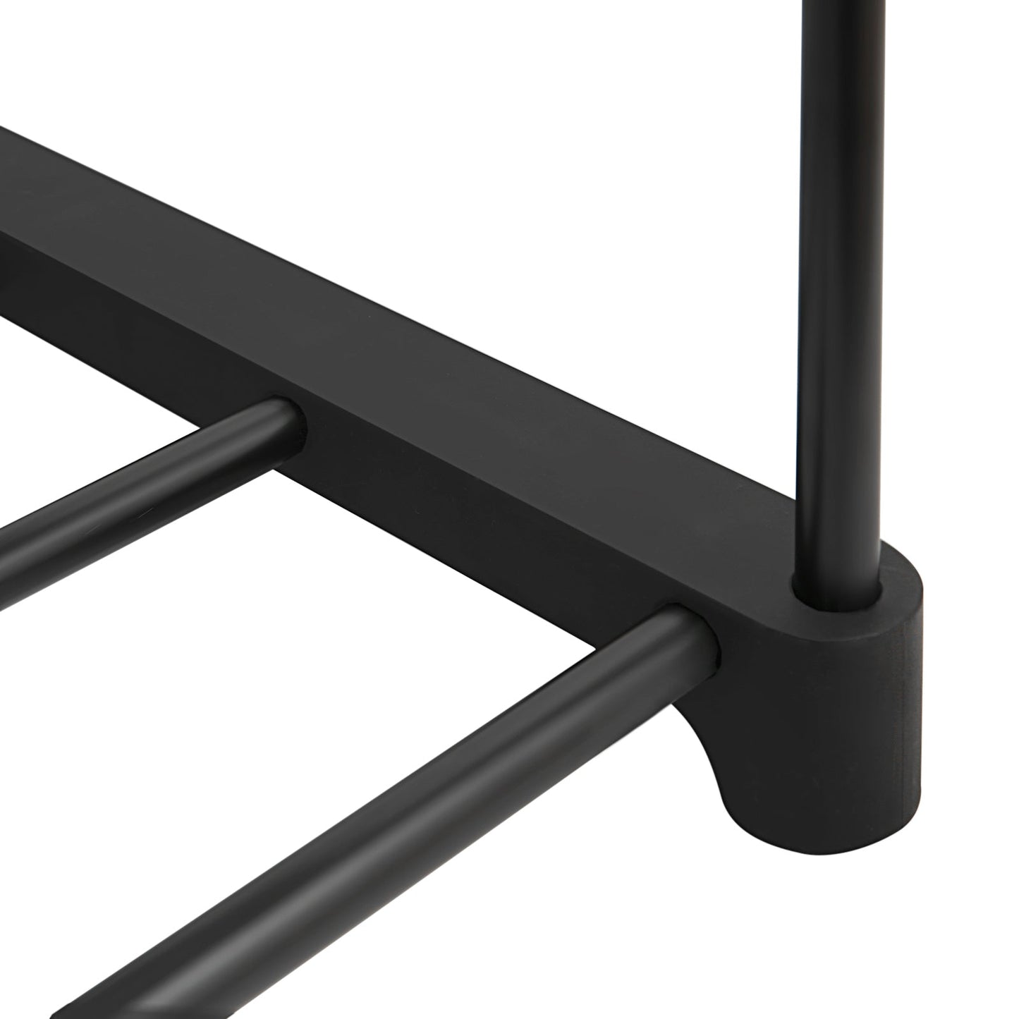 Sapateira, sapateira com 6 prateleiras, sapateira de metal, prateleira que economiza espaço, 45x30x106 cm, preto, Songmics, 4
