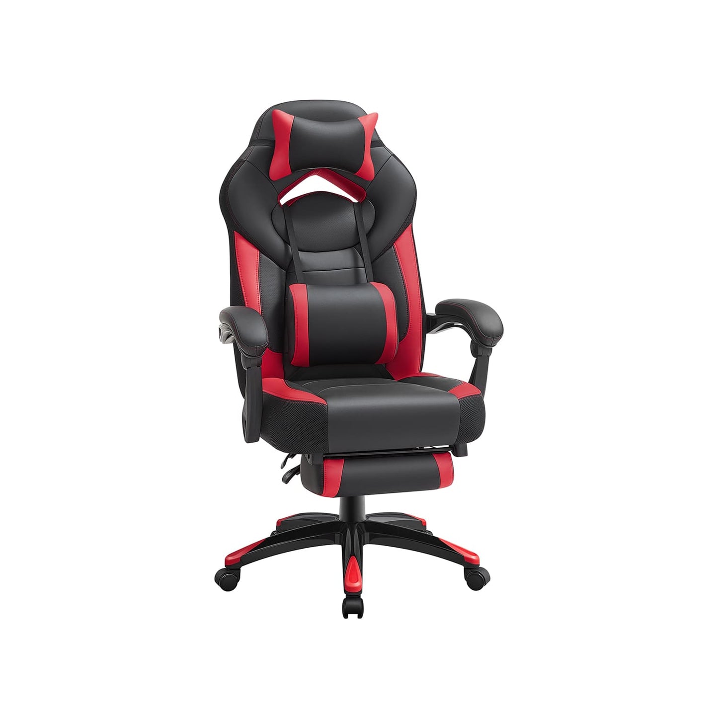 Cadeira de jogos, cadeira de escritório com apoio para os pés, cadeira de mesa, design ergonômico