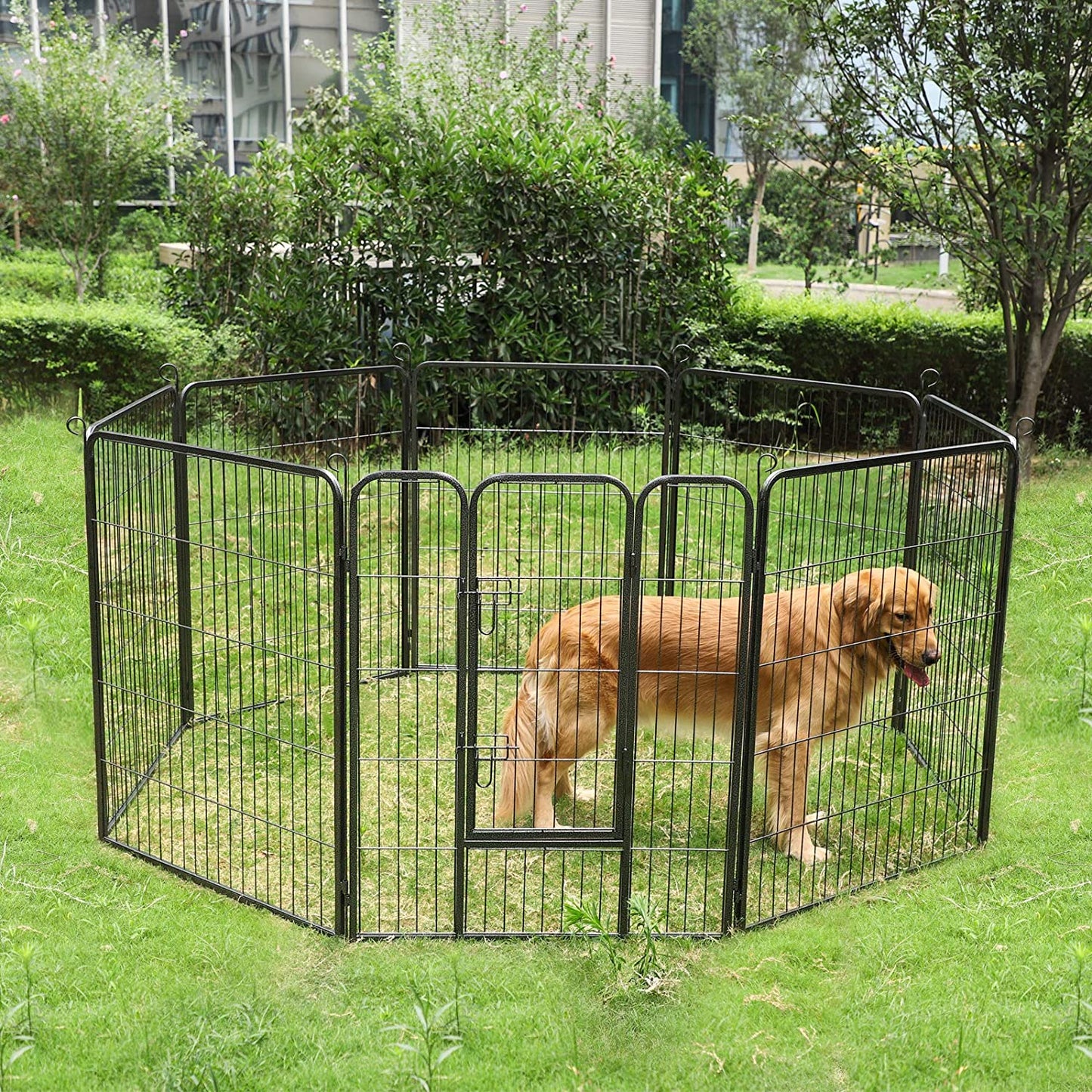 FEANDREA - Corrida para cachorros, cercadinho para cachorros, cercadinho para animais, recinto externo