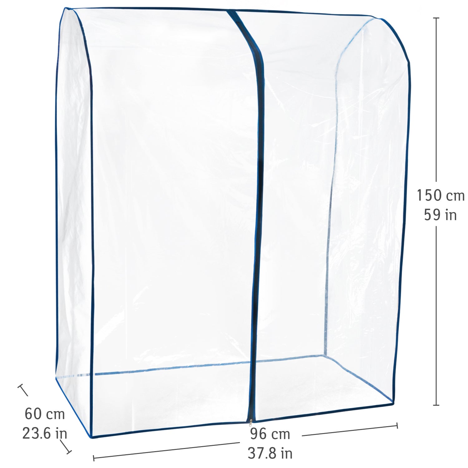 Proteção contra poeira para cabideiros, capa de cabideiro, proteção de roupas contra umidade, sujeira, L96 cm, Tatkraft Screen, 2
