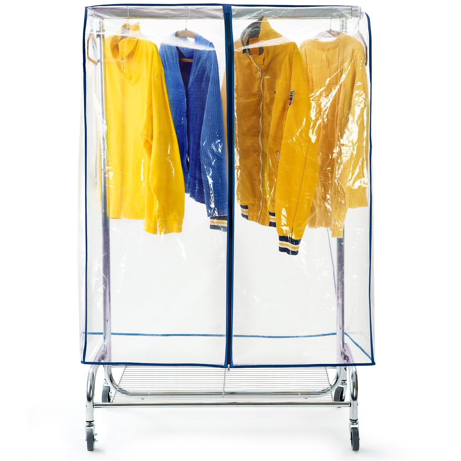 Proteção contra poeira para cabideiros, capa de cabideiro, proteção de roupas contra umidade, sujeira, L96 cm, Tatkraft Screen, 4